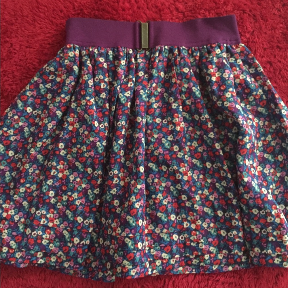 Floral skirt